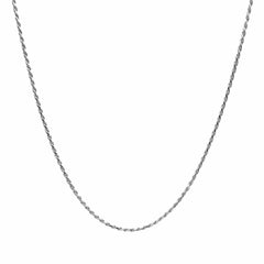 Kordelkette aus Sterlingsilber (3mm) - icrush - schmuck