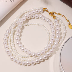 Laying Pearl Kette - icrush - schmuck