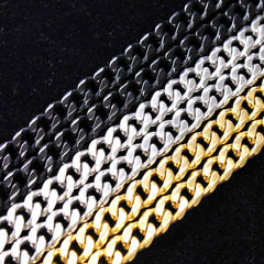 Markante 7mm Panzerkette aus Edelstahl - icrush - schmuck
