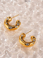 Meteorites Ohrringe Silber-Shopicrush