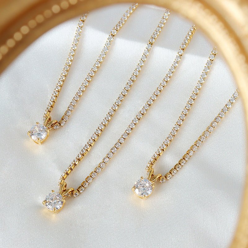 Mini Full Shine Kette Gold - icrush - schmuck
