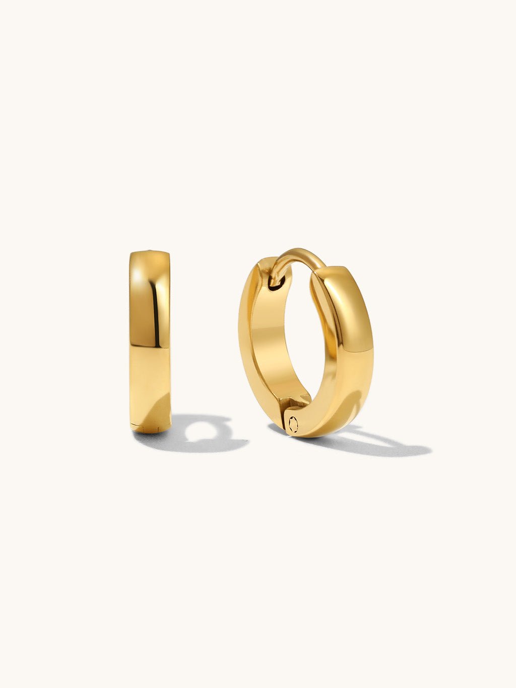 Mini-Ohrringe Slice Gold 9mm-Shopicrush