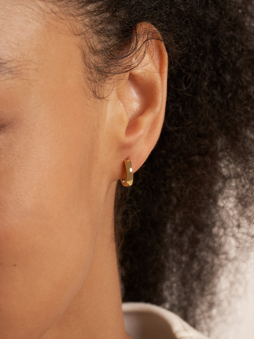 Mini-Ohrringe Slice Gold 9mm-Shopicrush