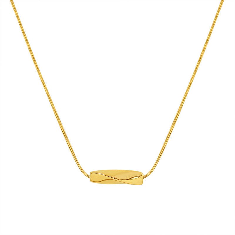 Minimalist Flowing Necklace - icrush - schmuck