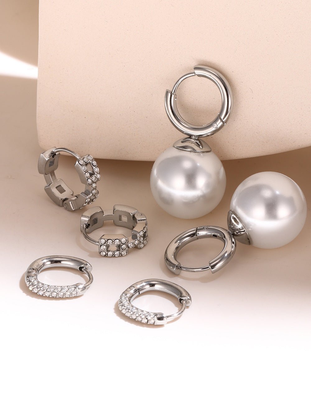 Modern Pearl OHRRINGE - icrush - schmuck
