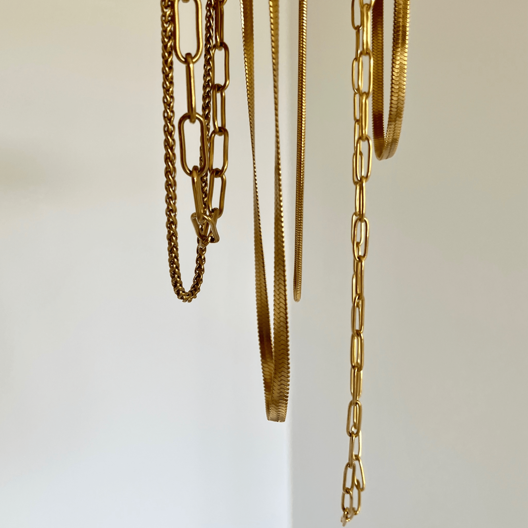 Paola Herringbone Chain Kette Gold - icrush - schmuck