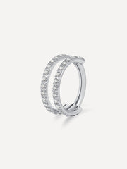 Parallel Shine Titan Piercing Silber-Shopicrush