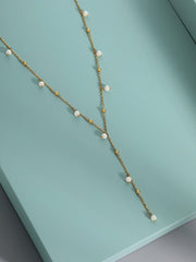 Pearl Station Kette Silber-Shopicrush