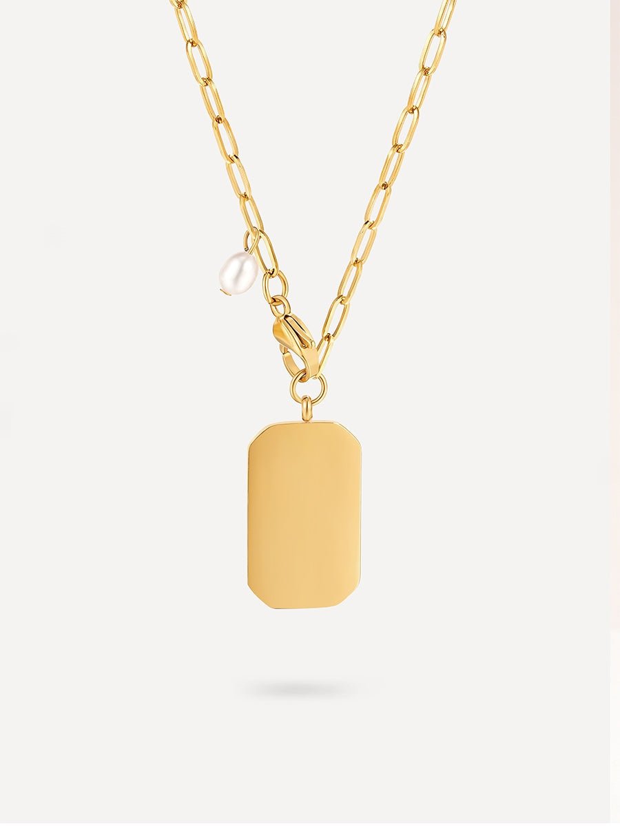 POLYGON DROP Kette Gold-Shopicrush