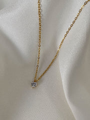 Shine Heart Kette Silber-Shopicrush