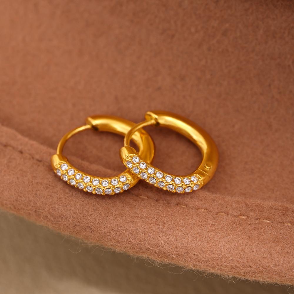 Shiny Hoop OHRRINGE - icrush - schmuck