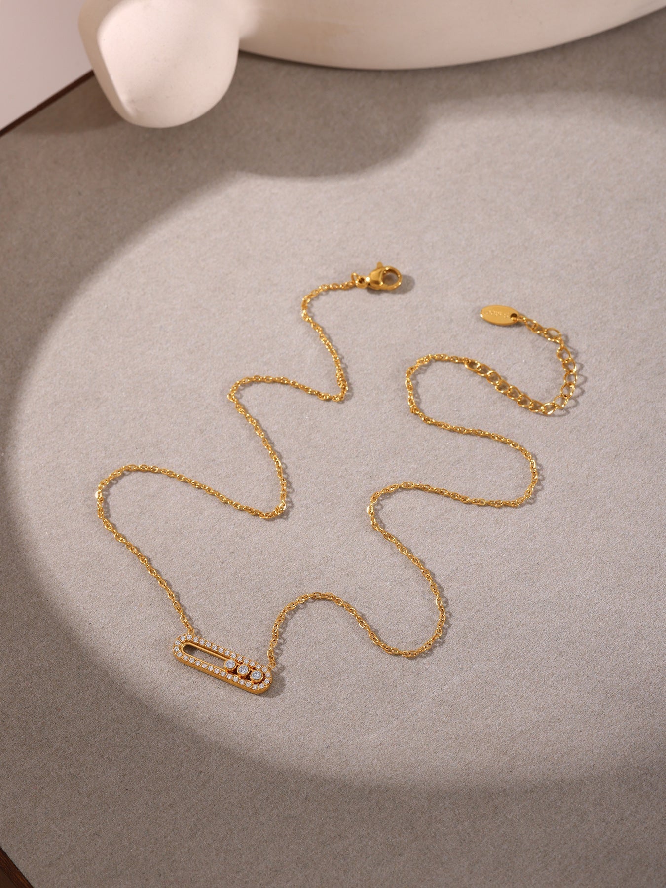 Shiny Slideable Kette - icrush - schmuck