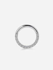 Single Glow Titan Piercing Silber - icrush - schmuck