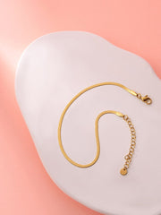 Sleek FUSSKETTCHEN Gold-Shopicrush