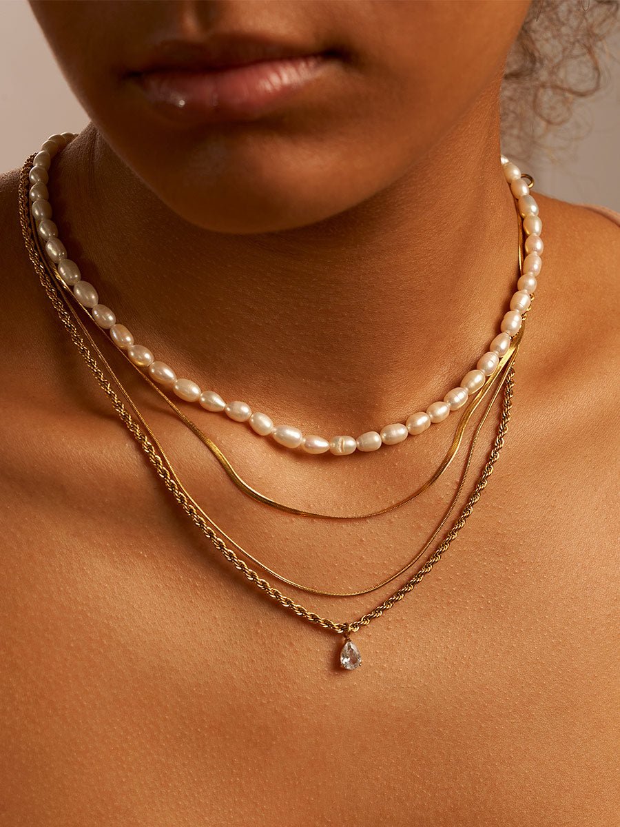 Sleek n Smooth Kette Silber-Shopicrush