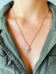 Snake Pendant Kette - icrush - schmuck