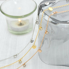 Sparkling Interval Kette Gold - icrush - schmuck