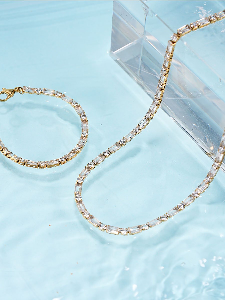 Square N Round ARMBAND Gold-Shopicrush