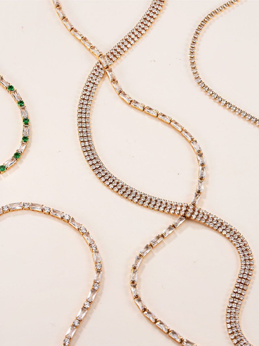 Square N Round Kette Gold-Shopicrush