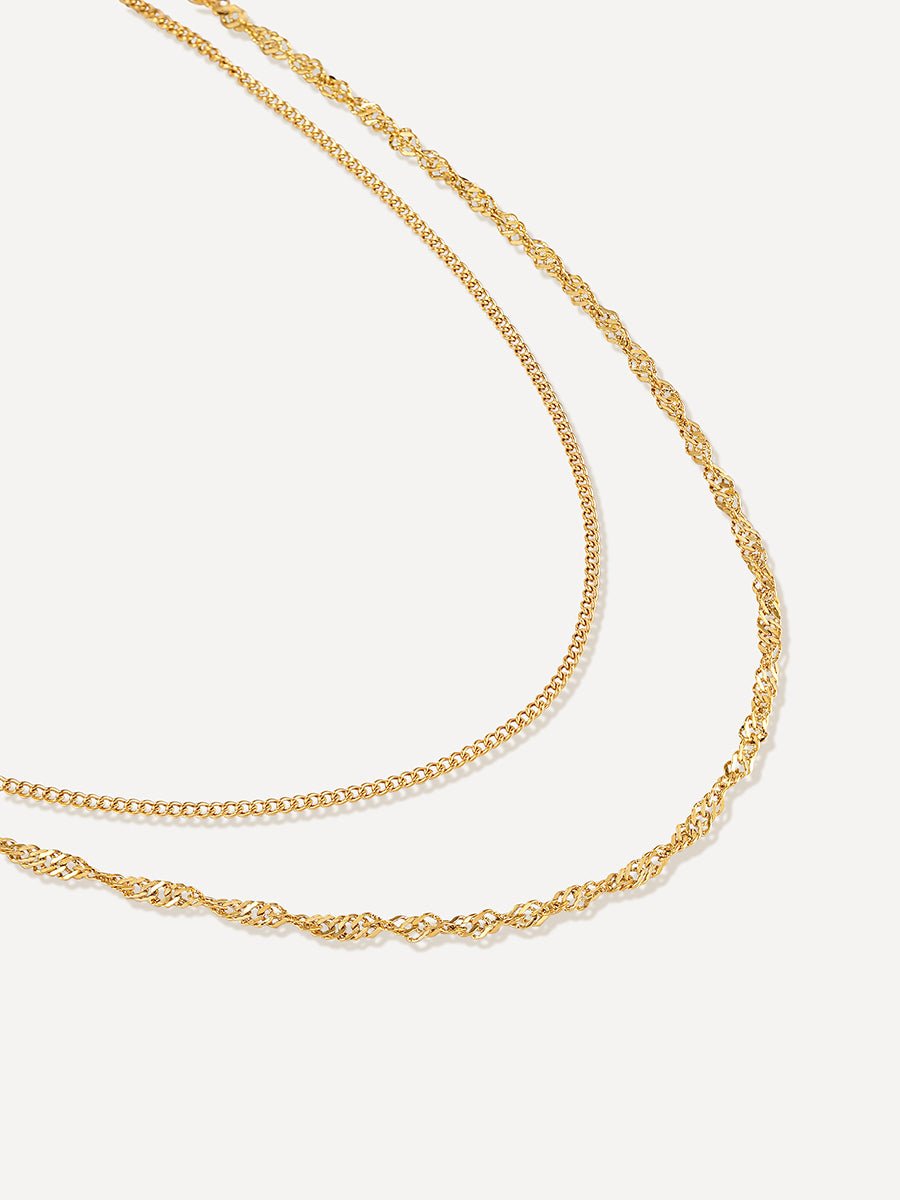 Straight n Twist Kette Gold-Shopicrush