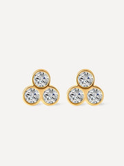 Triangle spark Ohrringe Gold-Shopicrush