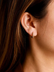 Twinkle Split Ohrringe M Gold - icrush - schmuck