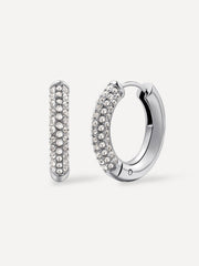 Twinkle Split Ohrringe Silber - icrush - schmuck