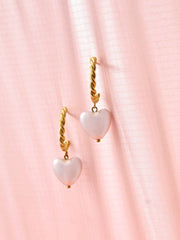 Twirl Heart Ohrringe Gold-Shopicrush