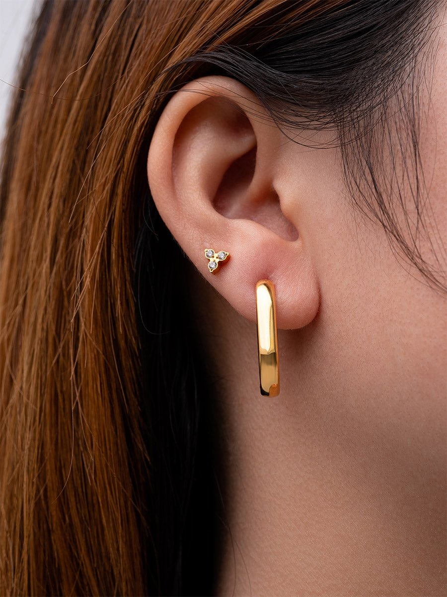 U APPEAL OHRRINGE SILBER - icrush - schmuck