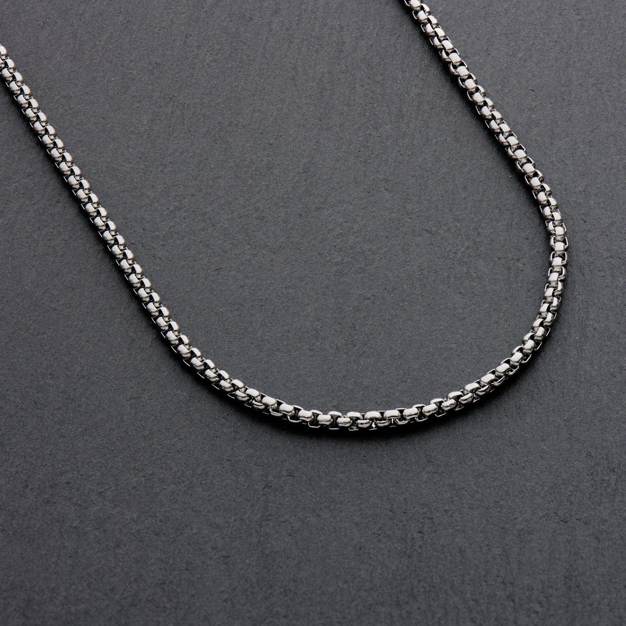 Vierkantkette (3mm) aus Edelstahl - icrush - schmuck