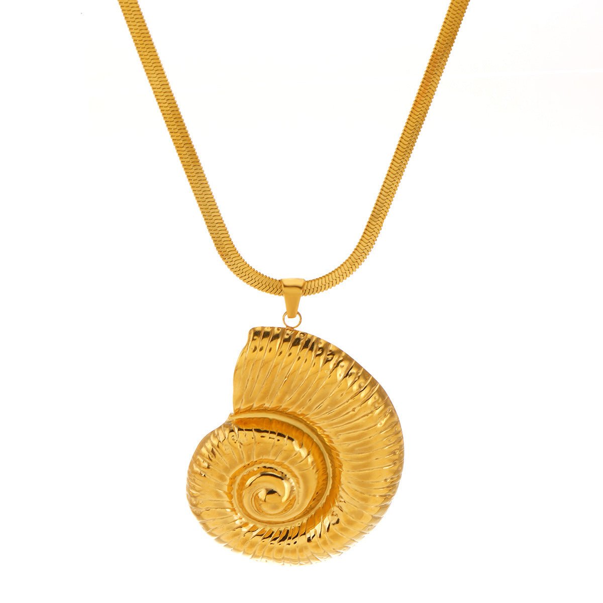 Vittoria Oversized Shell Kette - icrush - schmuck