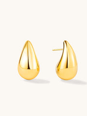 Water Drop Ohrringe Gold Silber - icrush - schmuck