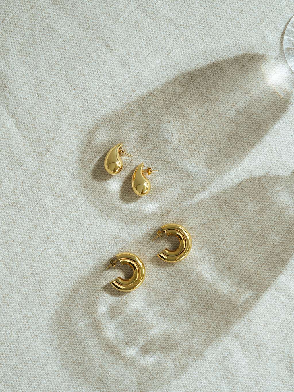 Water Drop Ohrringe Gold Silber - icrush - schmuck