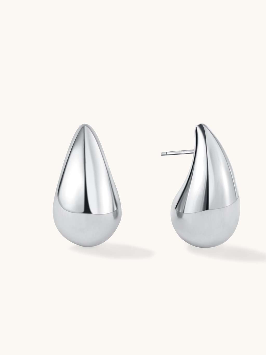 Water Drop Ohrringe Gold Silber - icrush - schmuck