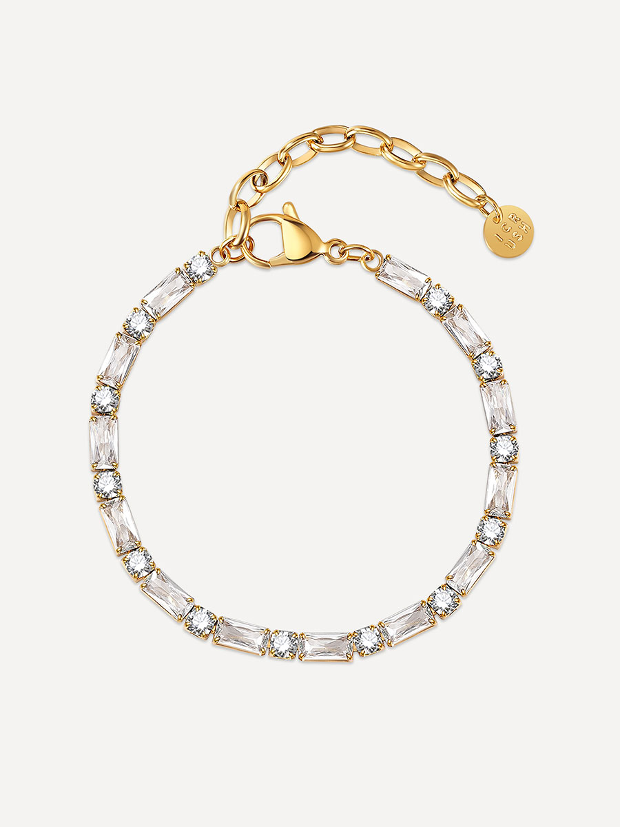 Square N Round ARMBAND Gold-Shopicrush
