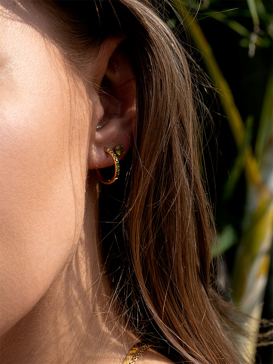 Olive OHRSTECKER Gold-Shopicrush